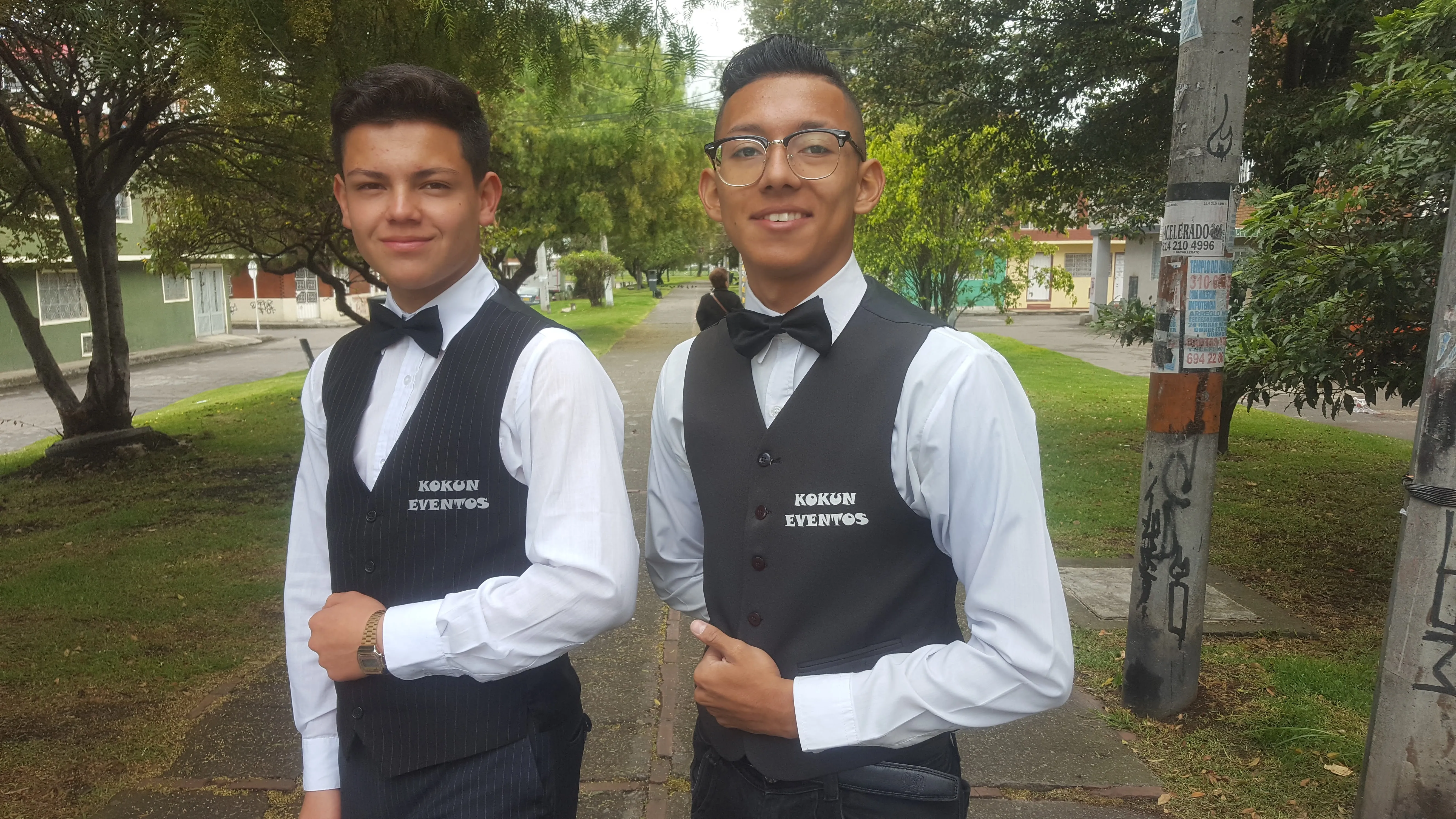 personal de apoyo para eventos